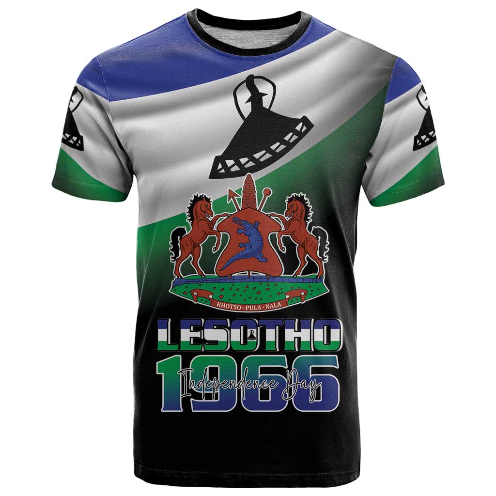 Lesotho 1966 T Shirt Happy Independence Day - Wonder Print Shop