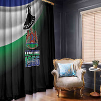 Lesotho 1966 Window Curtain Happy Independence Day - Wonder Print Shop