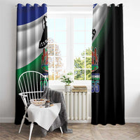 Lesotho 1966 Window Curtain Happy Independence Day - Wonder Print Shop