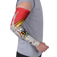 Uganda Independence Day Arm Sleeves Independence Monument - Coat Of Arms - Wonder Print Shop