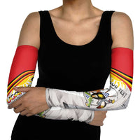 Uganda Independence Day Arm Sleeves Independence Monument - Coat Of Arms - Wonder Print Shop