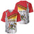 Personalized Uganda Independence Day Baseball Jersey Independence Monument - Coat Of Arms - Wonder Print Shop