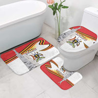 Uganda Independence Day Bathroom Set Independence Monument - Coat Of Arms - Wonder Print Shop