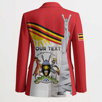 Personalized Uganda Independence Day Blazer Independence Monument - Coat Of Arms - Wonder Print Shop