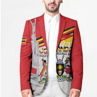 Personalized Uganda Independence Day Blazer Independence Monument - Coat Of Arms - Wonder Print Shop