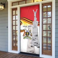 Uganda Independence Day Door Cover Independence Monument - Coat Of Arms - Wonder Print Shop