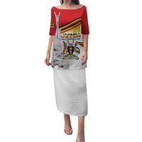 Personalized Uganda Independence Day Puletasi Independence Monument - Coat Of Arms - Wonder Print Shop