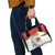 Uganda Independence Day Shoulder Handbag Independence Monument - Coat Of Arms - Wonder Print Shop