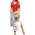 Personalized Uganda Independence Day Summer Maxi Dress Independence Monument - Coat Of Arms - Wonder Print Shop