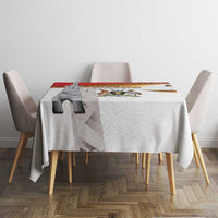 Uganda Independence Day Tablecloth Independence Monument - Coat Of Arms - Wonder Print Shop
