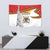 Uganda Independence Day Tapestry Independence Monument - Coat Of Arms - Wonder Print Shop
