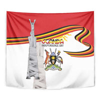 Uganda Independence Day Tapestry Independence Monument - Coat Of Arms - Wonder Print Shop