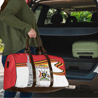 Uganda Independence Day Travel Bag Independence Monument - Coat Of Arms - Wonder Print Shop