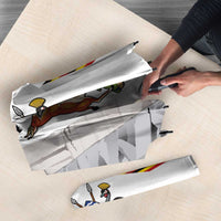 Uganda Independence Day Umbrella Independence Monument - Coat Of Arms - Wonder Print Shop