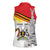 Personalized Uganda Independence Day Women Sleeveless Polo Shirt Independence Monument - Coat Of Arms - Wonder Print Shop