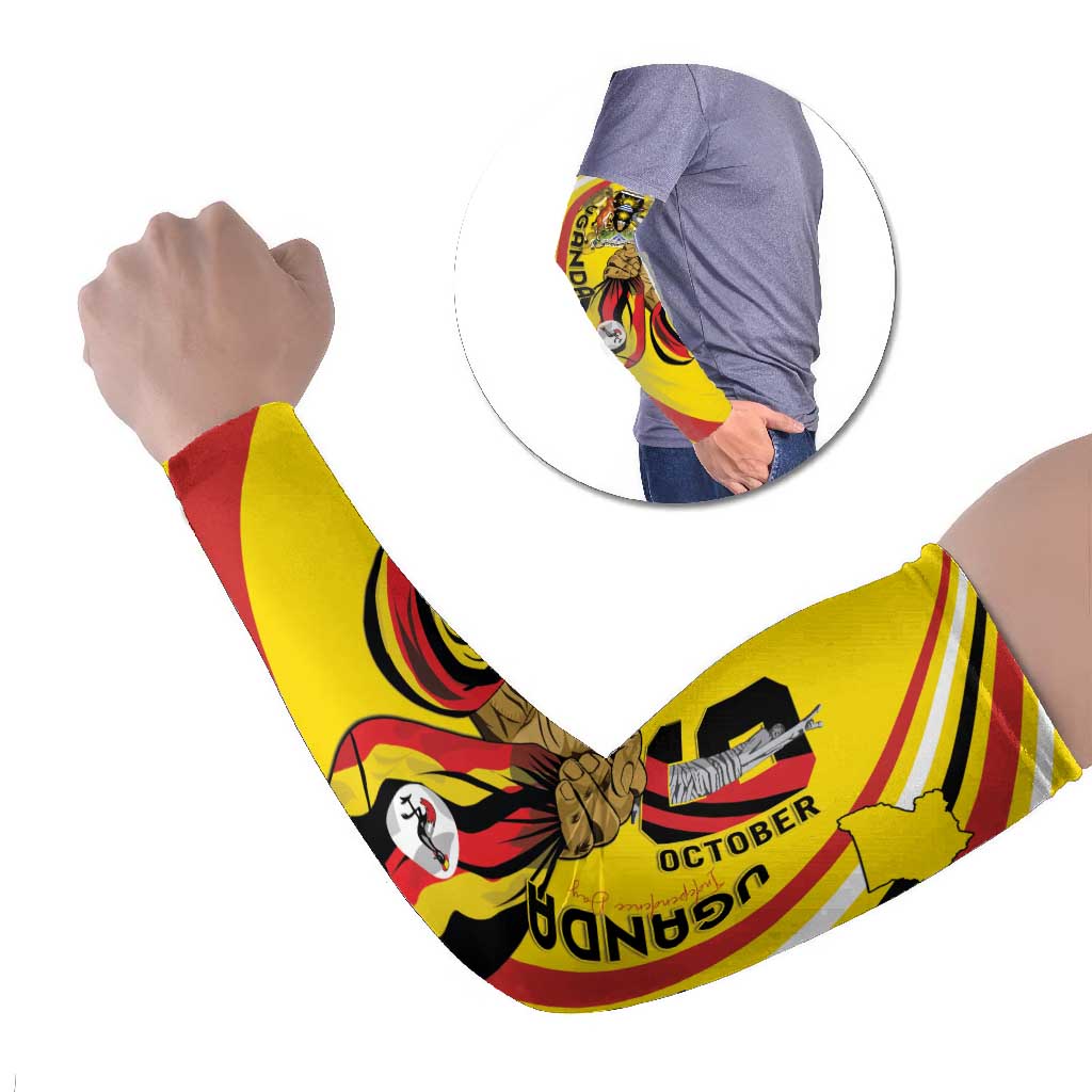 Uganda Arm Sleeves 63rd Anniversary Of Independence - Wonder Print Shop