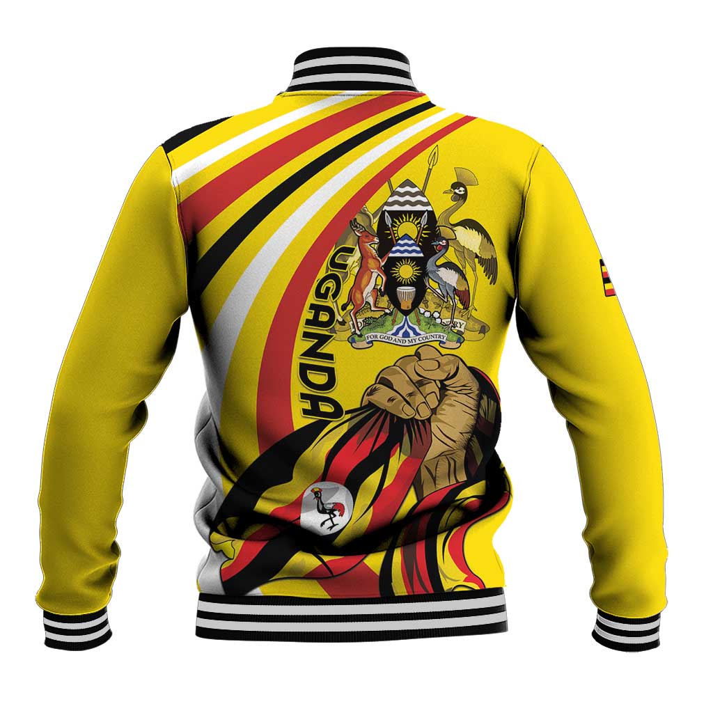 Uganda Baseball Jacket 63rd Anniversary Of Independence - Wonder Print Shop