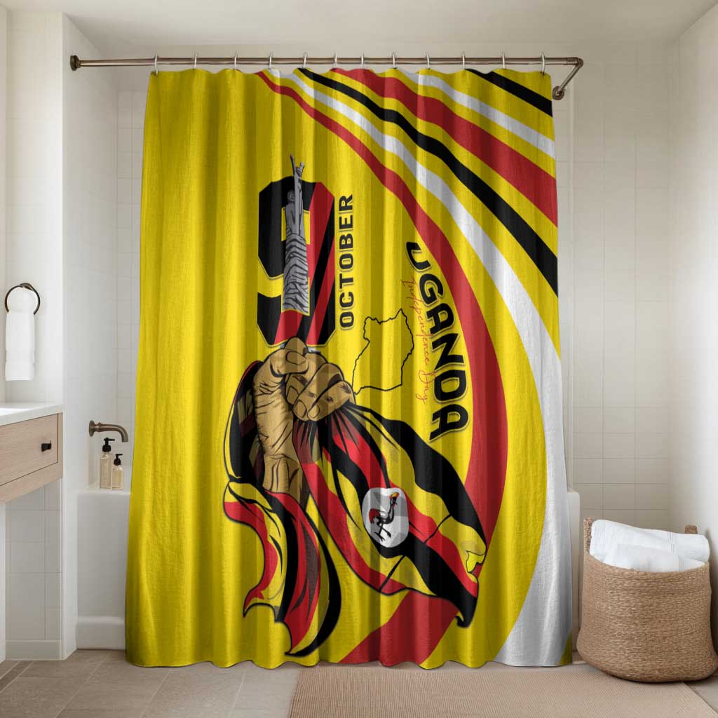 Uganda Bathroom Set 63rd Anniversary Of Independence - Wonder Print Shop