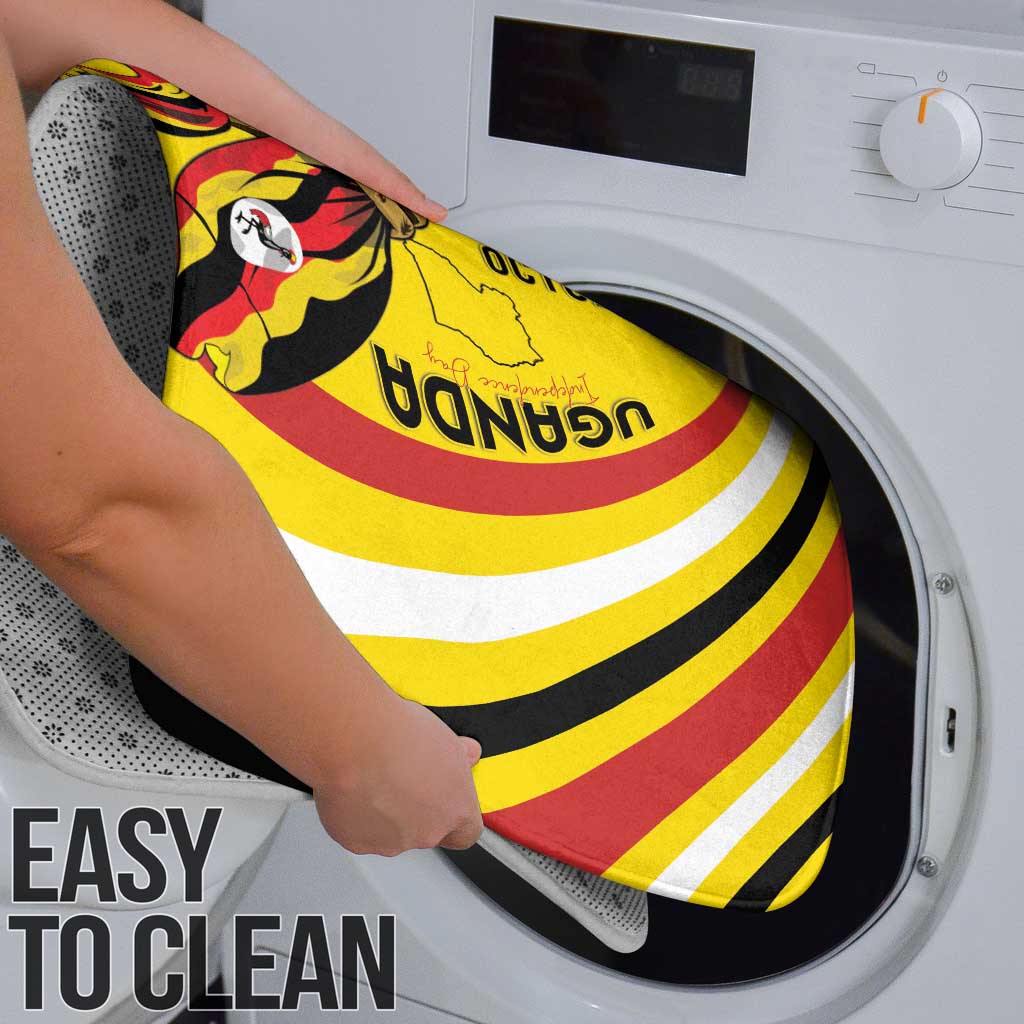 Uganda Bathroom Set 63rd Anniversary Of Independence - Wonder Print Shop