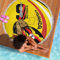 Uganda Beach Blanket 63rd Anniversary Of Independence - Wonder Print Shop