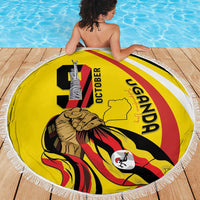 Uganda Beach Blanket 63rd Anniversary Of Independence - Wonder Print Shop