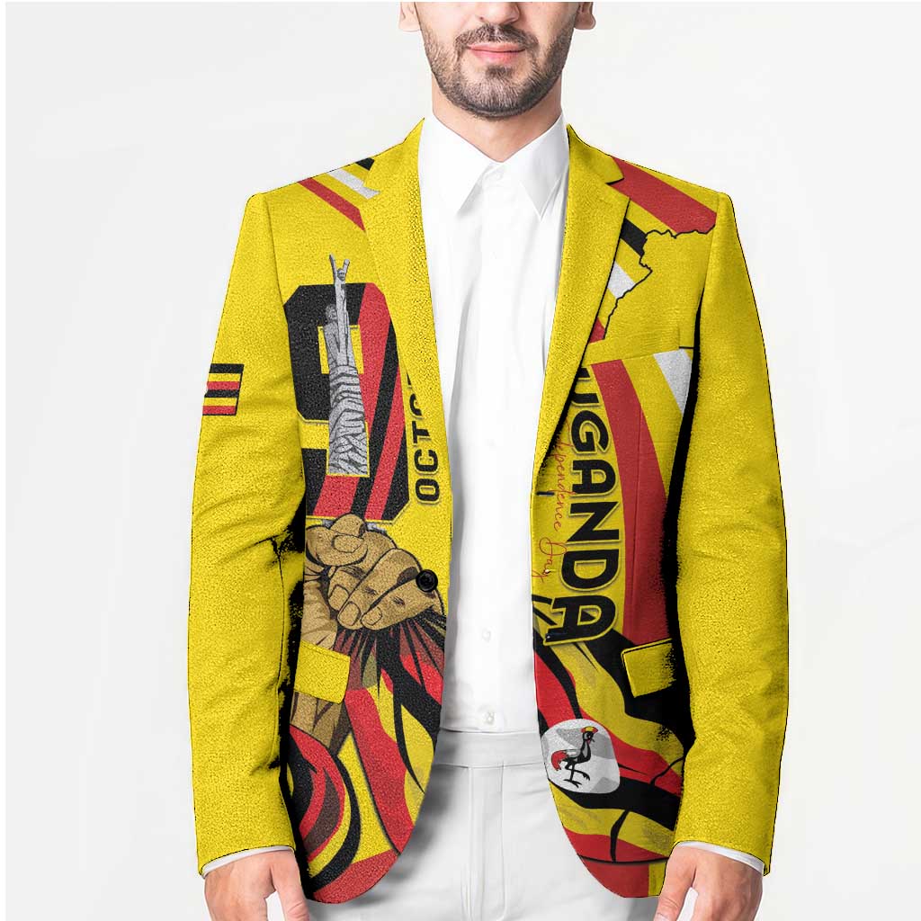 Uganda Blazer 63rd Anniversary Of Independence - Wonder Print Shop