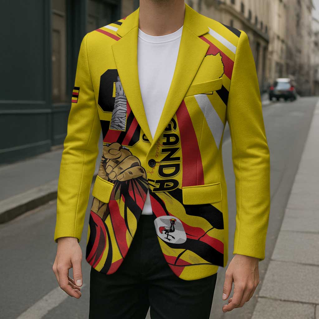 Uganda Blazer 63rd Anniversary Of Independence - Wonder Print Shop