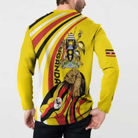 Uganda Button Sweatshirt 63rd Anniversary Of Independence - Wonder Print Shop