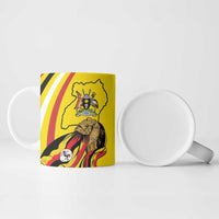 Uganda Ceramic Mug 63rd Anniversary Of Independence - Wonder Print Shop