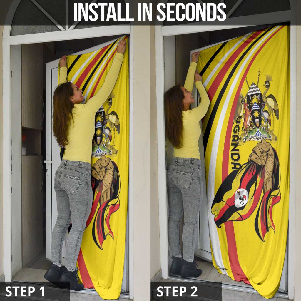 Uganda Door Cover 63rd Anniversary Of Independence - Wonder Print Shop