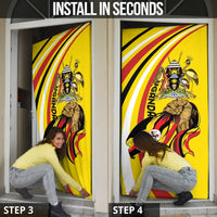 Uganda Door Cover 63rd Anniversary Of Independence - Wonder Print Shop
