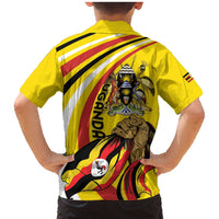 Uganda Family Matching Mermaid Dress and Hawaiian Shirt 63rd Anniversary Of Independence - Wonder Print Shop