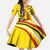 Uganda Family Matching Summer Maxi Dress and Hawaiian Shirt 63rd Anniversary Of Independence - Wonder Print Shop