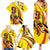 Uganda Family Matching Summer Maxi Dress and Hawaiian Shirt 63rd Anniversary Of Independence - Wonder Print Shop