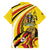 Uganda Family Matching Summer Maxi Dress and Hawaiian Shirt 63rd Anniversary Of Independence - Wonder Print Shop