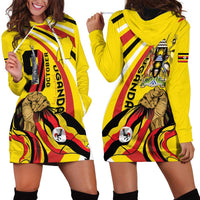 Uganda Hoodie Dress 63rd Anniversary Of Independence - Wonder Print Shop
