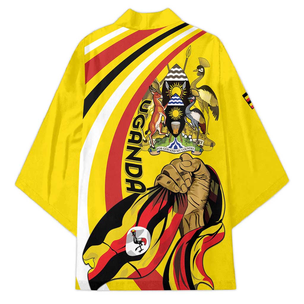 Uganda Kimono 63rd Anniversary Of Independence - Wonder Print Shop