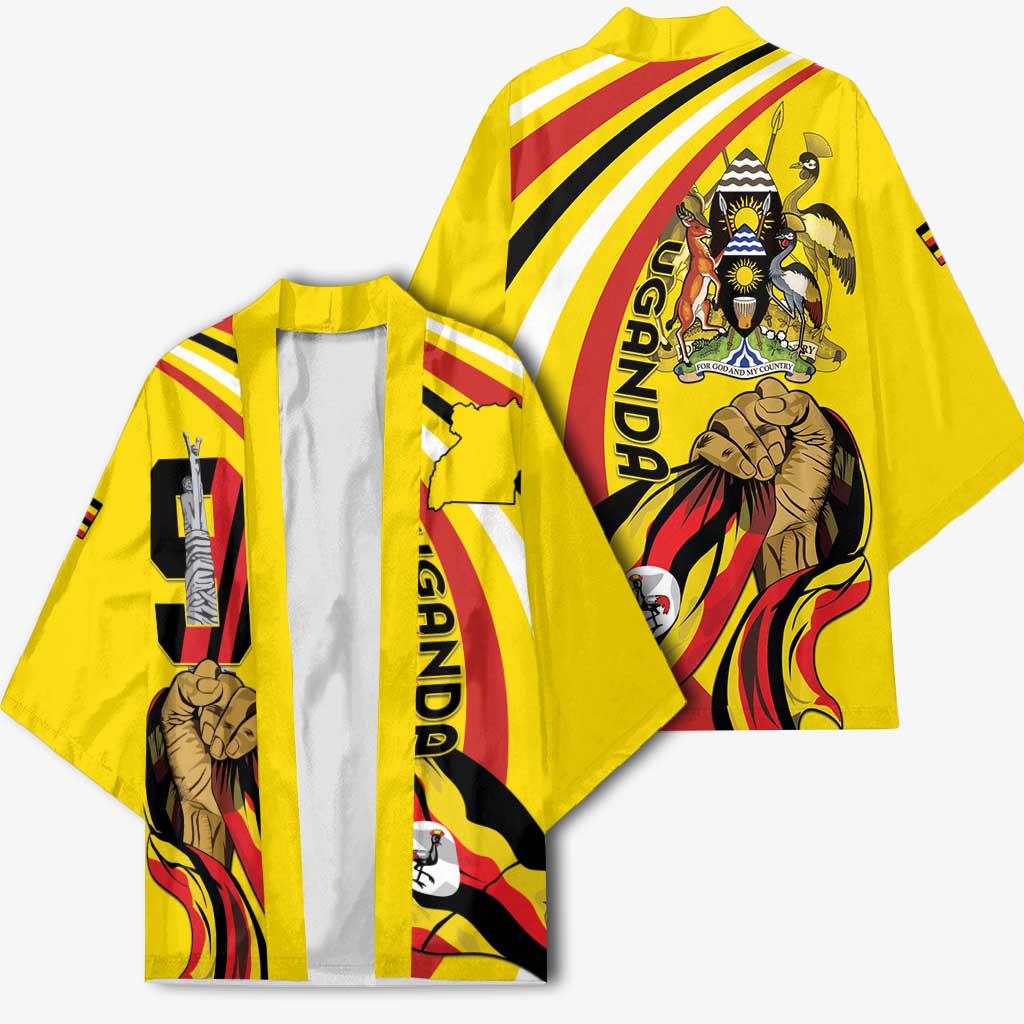 Uganda Kimono 63rd Anniversary Of Independence - Wonder Print Shop