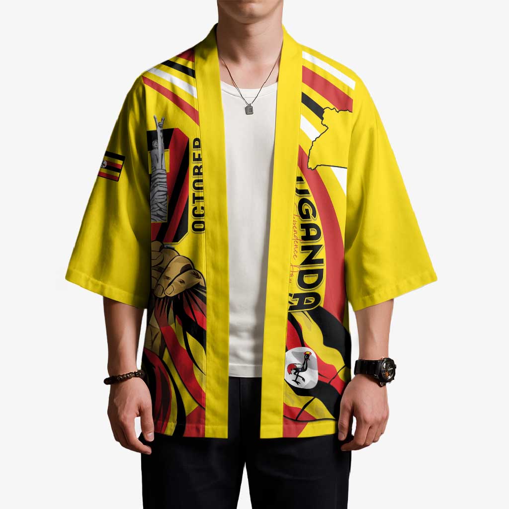 Uganda Kimono 63rd Anniversary Of Independence - Wonder Print Shop