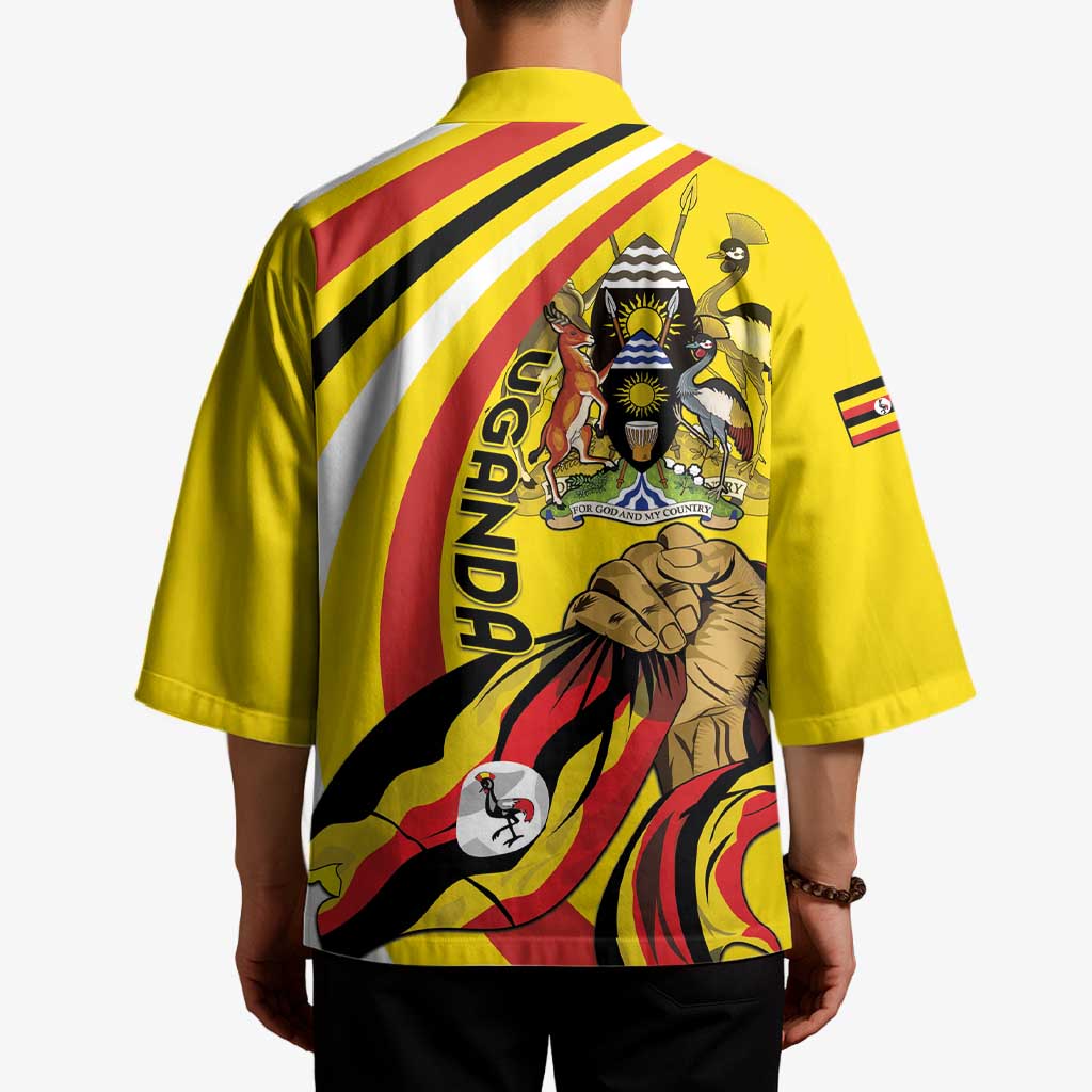 Uganda Kimono 63rd Anniversary Of Independence - Wonder Print Shop