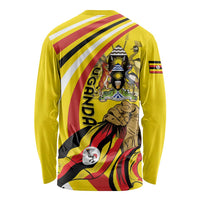 Uganda Long Sleeve Shirt 63rd Anniversary Of Independence - Wonder Print Shop