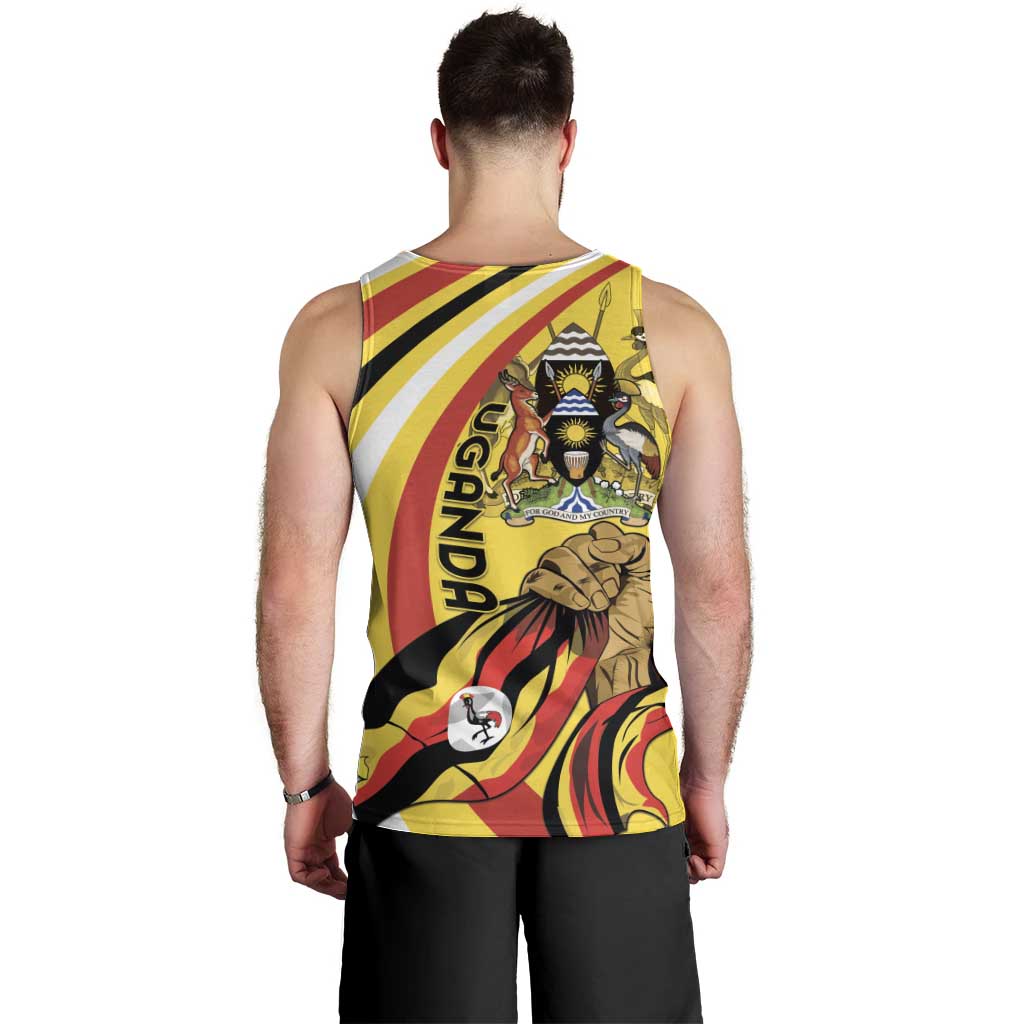 Uganda Men Tank Top 63rd Anniversary Of Independence - Wonder Print Shop