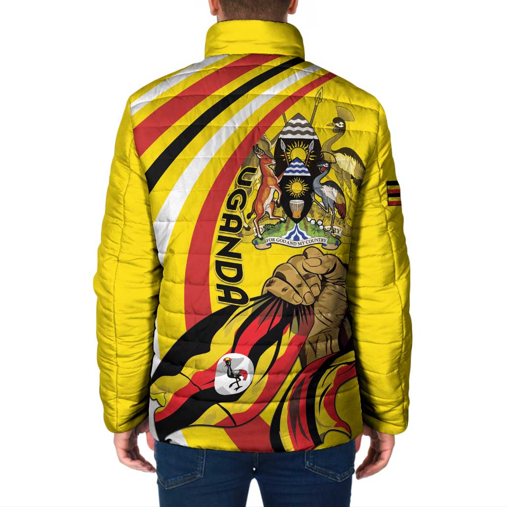 Uganda Padded Jacket 63rd Anniversary Of Independence - Wonder Print Shop