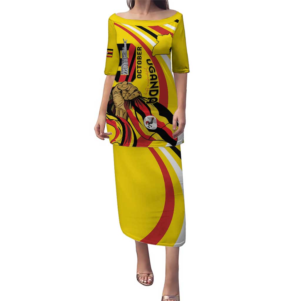 Uganda Puletasi 63rd Anniversary Of Independence - Wonder Print Shop