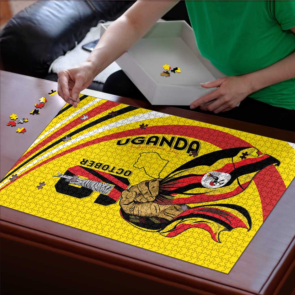 Uganda Puzzle 63rd Anniversary Of Independence - Wonder Print Shop