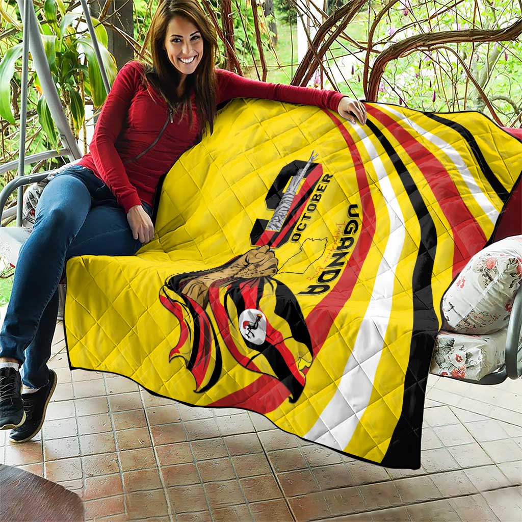 Uganda Quilt 63rd Anniversary Of Independence - Wonder Print Shop
