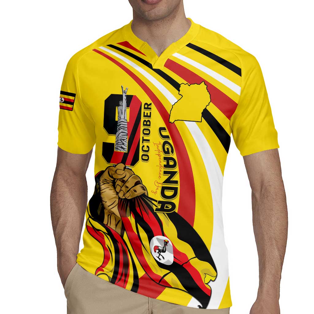 Uganda Rugby Jersey 63rd Anniversary Of Independence - Wonder Print Shop