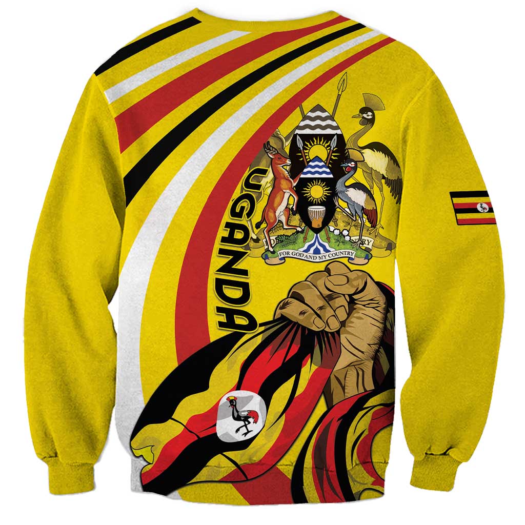 Uganda Sweatshirt 63rd Anniversary Of Independence - Wonder Print Shop