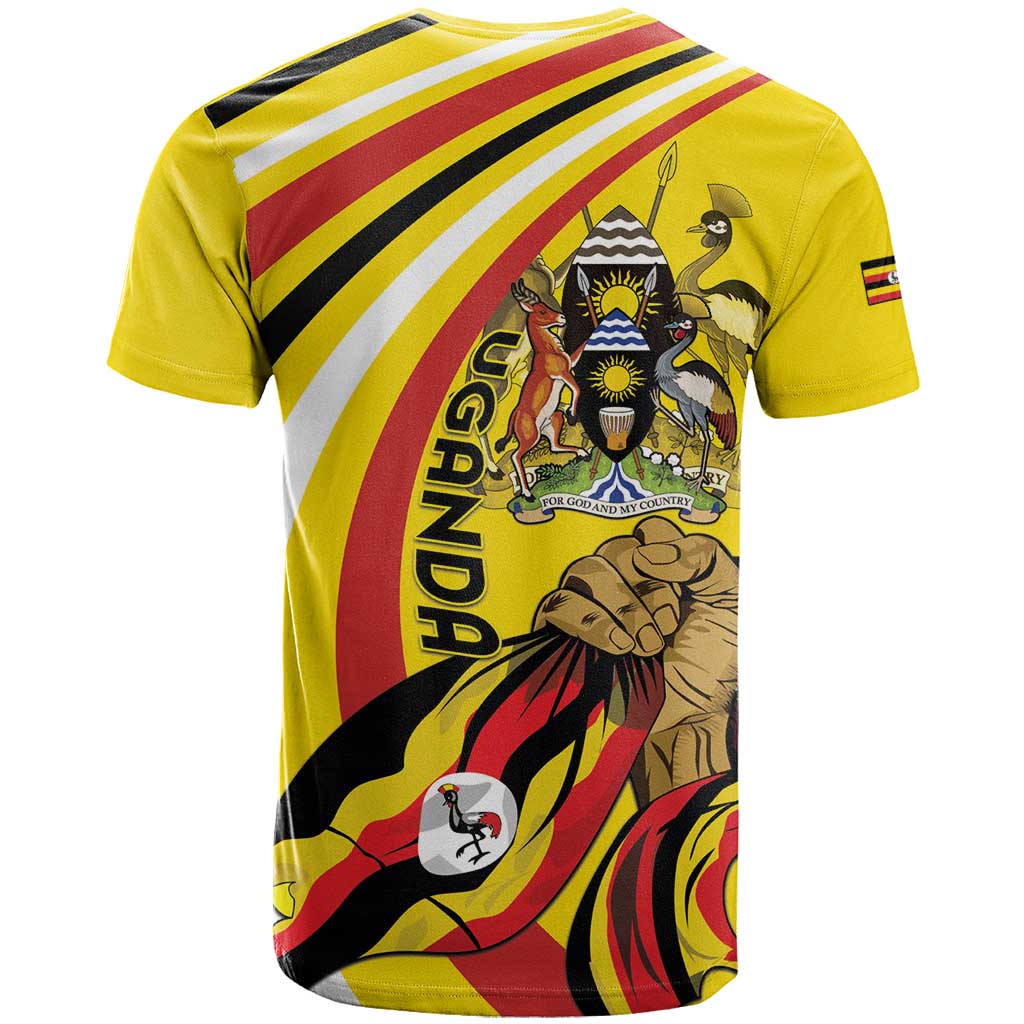 Uganda T Shirt 63rd Anniversary Of Independence - Wonder Print Shop