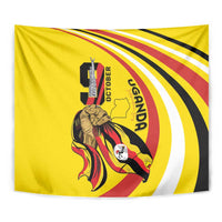 Uganda Tapestry 63rd Anniversary Of Independence - Wonder Print Shop